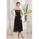 A-Line Strapless Chiffon Lace Black Prom/Formal Evening Bridesmaid Dresses 02020405 A-Line Strapless Chiffon Lace Black Prom/Formal Evening Bridesmaid Dresses 02020405