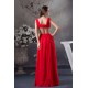 A-Line Chiffon Long Red Floor-Length Prom/Formal Evening Dresses 02020417 A-Line Chiffon Long Red Floor-Length Prom/Formal Evening Dresses 02020417