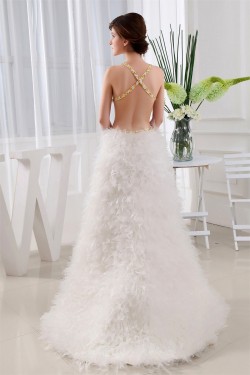 A-Line Straps Floor-Length Prom/Formal Evening Dresses 02020419