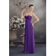 Empire Sweetheart Chiffon Silk like Satin Long Purple Beading Prom/Formal Evening Dresses 02020429 Empire Sweetheart Chiffon Silk like Satin Long Purple Beading Prom/Formal Evening Dresses 02020429