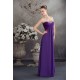 Empire Sweetheart Chiffon Silk like Satin Long Purple Beading Prom/Formal Evening Dresses 02020429 Empire Sweetheart Chiffon Silk like Satin Long Purple Beading Prom/Formal Evening Dresses 02020429