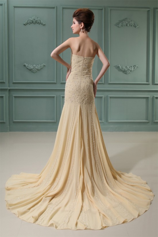 Trumpet/Mermaid Sweetheart Chiffon Beading Prom/Formal Evening Dresses 02020430 Trumpet/Mermaid Sweetheart Chiffon Beading Prom/Formal Evening Dresses 02020430