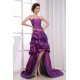 High Low Sweetheart Court Train Beading Sleeveless Prom/Formal Evening Dresses 02020431