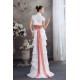 Sweetheart Short Sleeve Taffeta Bows Puddle Train Prom/Formal Evening Dresses 02020437