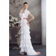Sweetheart Short Sleeve Taffeta Bows Puddle Train Prom/Formal Evening Dresses 02020437