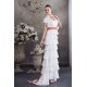 Sweetheart Short Sleeve Taffeta Bows Puddle Train Prom/Formal Evening Dresses 02020437