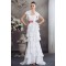 Sweetheart Short Sleeve Taffeta Bows Puddle Train Prom/Formal Evening Dresses 02020437