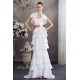 Sweetheart Short Sleeve Taffeta Bows Puddle Train Prom/Formal Evening Dresses 02020437