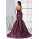 Mermaid/Trumpet One-Shoulder Taffeta Court Train Sleeveless Long Prom Evening Dresses 02020442 Mermaid/Trumpet One-Shoulder Taffeta Court Train Sleeveless Long Prom Evening Dresses 02020442