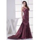 Mermaid/Trumpet One-Shoulder Taffeta Court Train Sleeveless Long Prom Evening Dresses 02020442 Mermaid/Trumpet One-Shoulder Taffeta Court Train Sleeveless Long Prom Evening Dresses 02020442