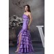 A-Line Taffeta Floor-Length Strapless Ruched Prom/Formal Evening Dresses 02020444