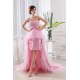 Taffeta Tulle Strapless Beading Sleeveless Prom/Formal Evening Dresses 02020448