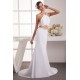 Trumpet/Mermaid Halter Chiffon Sleeveless Beaded Long White Prom/Formal Evening Dresses 02020458 Trumpet/Mermaid Halter Chiffon Sleeveless Beaded Long White Prom/Formal Evening Dresses 02020458