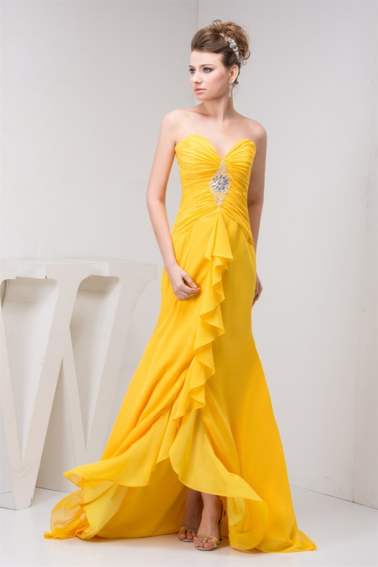 Trumpet/Mermaid Sweetheart Chiffon Prom/Formal Evening Dresses 02020461 Trumpet/Mermaid Sweetheart Chiffon Prom/Formal Evening Dresses 02020461