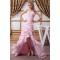 Asymmetrical Sleeveless Ruffles Sweetheart Lace Chiffon Prom/Formal Evening Dresses 02020468