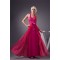 Beading Chiffon Floor-Length Sheath/Column Halter Prom/Formal Evening Dresses 02020479