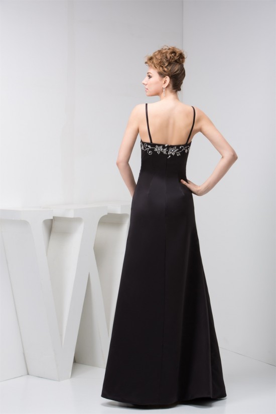A-Line Beading Floor-Length Sleeveless Evening Bridesmaid Dresses 02020482 A-Line Beading Floor-Length Sleeveless Evening Bridesmaid Dresses 02020482