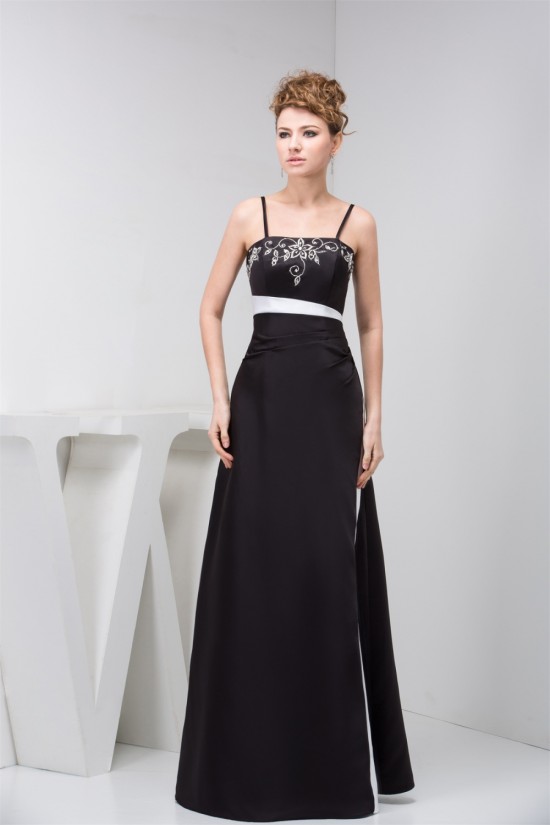 A-Line Beading Floor-Length Sleeveless Evening Bridesmaid Dresses 02020482 A-Line Beading Floor-Length Sleeveless Evening Bridesmaid Dresses 02020482