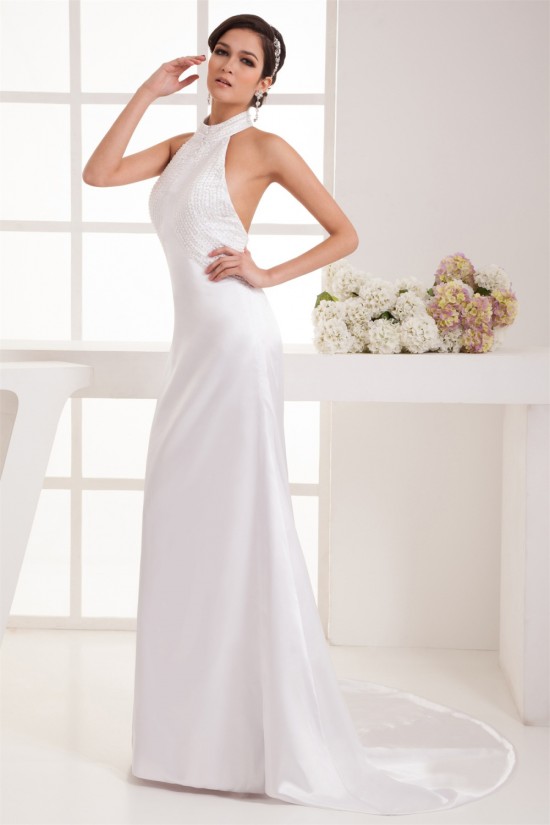 Beading Halter Trumpet/Mermaid Prom/Formal Evening Dresses 02020483 Beading Halter Trumpet/Mermaid Prom/Formal Evening Dresses 02020483