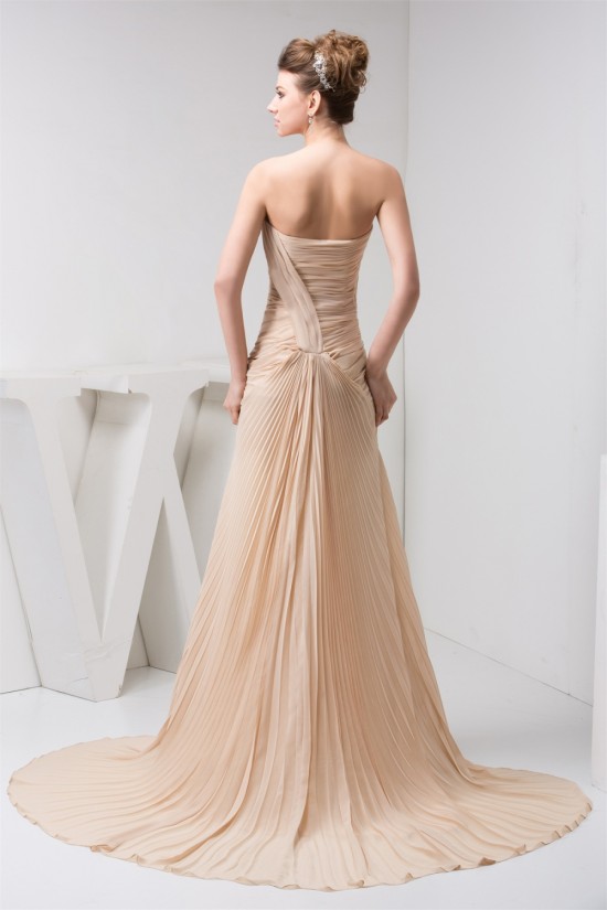 A-Line Sweetheart Chiffon Sleeveless Prom/Formal Evening Dresses 02020507 A-Line Sweetheart Chiffon Sleeveless Prom/Formal Evening Dresses 02020507