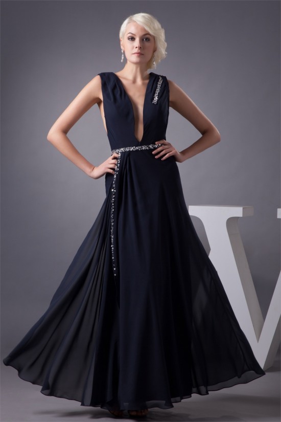 A-Line Floor-Length Chiffon Prom/Formal Evening Dresses 02020518 A-Line Floor-Length Chiffon Prom/Formal Evening Dresses 02020518