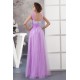 Floor-Length Straps Beading Fine Netting Long Purple Prom/Formal Evening Dresses 02020526 Floor-Length Straps Beading Fine Netting Long Purple Prom/Formal Evening Dresses 02020526