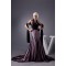 Halter Mermaid/Trumpet Satin Fine Netting Prom/Formal Evening Dresses 02020529