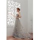 Handmade Flowers Sleeveless A-Line Satin Fine Netting Plus Size Prom/Formal Evening Dresses 02020531 Handmade Flowers Sleeveless A-Line Satin Fine Netting Plus Size Prom/Formal Evening Dresses 02020531