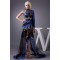 High-Neck Lace Long Sleeve Sheath/Column Prom/Formal Evening Dresses 02020532
