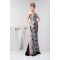 Mermaid/Trumpet Sleeveless Lace Fine Netting Prom/Formal Evening Dresses 02020537