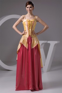 Ruched Spaghetti Straps Floor-Length Sheath/Column Prom/Formal Evening Dresses 02020542