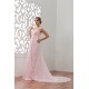 Ruffles Sleeveless Chiffon Long Pink Prom/Formal Evening Dresses 02020544 Ruffles Sleeveless Chiffon Long Pink Prom/Formal Evening Dresses 02020544