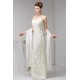Sheath/Column Beading Floor-Length Silk like Satin Fine Netting Prom/Formal Evening Dresses 02020555
