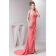 Sheath/Column Brush Sweep Train Pleats Prom/Formal Evening Dresses 02020557 Sheath/Column Brush Sweep Train Pleats Prom/Formal Evening Dresses 02020557
