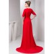 Sheath/Column Half Elbow Length V-Neck Prom/Formal Evening Dresses 02020559 Sheath/Column Half Elbow Length V-Neck Prom/Formal Evening Dresses 02020559