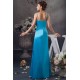 Sheath/Column Sleeveless Chiffon Silk like Satin Prom/Formal Evening Dresses 02020564