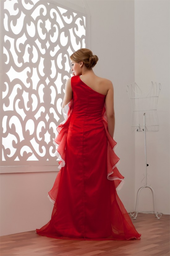 Sleeveless A-Line Floor-Length One-Shoulder Prom/Formal Evening Dresses 02020571 Sleeveless A-Line Floor-Length One-Shoulder Prom/Formal Evening Dresses 02020571