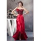 Sleeveless Asymmetrical Lace Handmade Flowers Prom/Formal Evening Dresses 02020573