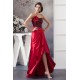 Sleeveless Asymmetrical Lace Handmade Flowers Prom/Formal Evening Dresses 02020573