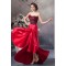 Sleeveless Asymmetrical Lace Handmade Flowers Prom/Formal Evening Dresses 02020573