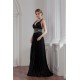 Sleeveless Beading Floor-Length Halter Sheath/Column Prom/Formal Evening Dresses 02020574