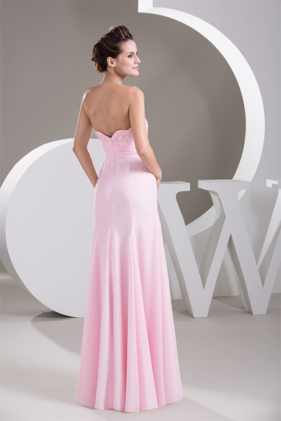 Sleeveless Chiffon Sweetheart Sheath/Column Prom/Formal Evening Dresses 02020580 Sleeveless Chiffon Sweetheart Sheath/Column Prom/Formal Evening Dresses 02020580