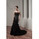 Sleeveless Handmade Flowers Brush Sweep Train Prom/Formal Evening Dresses 02020585 Sleeveless Handmade Flowers Brush Sweep Train Prom/Formal Evening Dresses 02020585