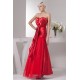 Sleeveless Ruffles A-Line Sweetheart Lace Fine Netting Prom/Formal Evening Dresses 02020588