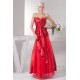 Sleeveless Ruffles A-Line Sweetheart Lace Fine Netting Prom/Formal Evening Dresses 02020588