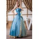 Sweetheart Ruched Satin Organza Silk like Satin Prom/Formal Evening Dresses 02020599