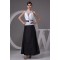 Taffeta Ankle-Length Handmade Flowers Prom/Formal Evening Dresses 02020600