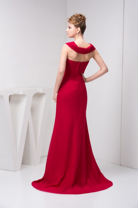 V-Neck Chiffon Sleeveless Ruffles Prom/Formal Evening Dresses 02020604 V-Neck Chiffon Sleeveless Ruffles Prom/Formal Evening Dresses 02020604