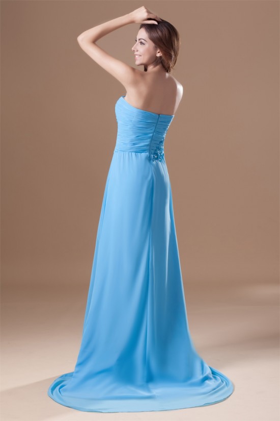 A-Line Chiffon Sleeveless Prom/Formal Evening Dresses 02020618 A-Line Chiffon Sleeveless Prom/Formal Evening Dresses 02020618