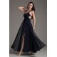 Ankle-Length A-Line Ruffles Chiffon Silk like Satin Prom/Formal Evening Dresses 02020641 Ankle-Length A-Line Ruffles Chiffon Silk like Satin Prom/Formal Evening Dresses 02020641
